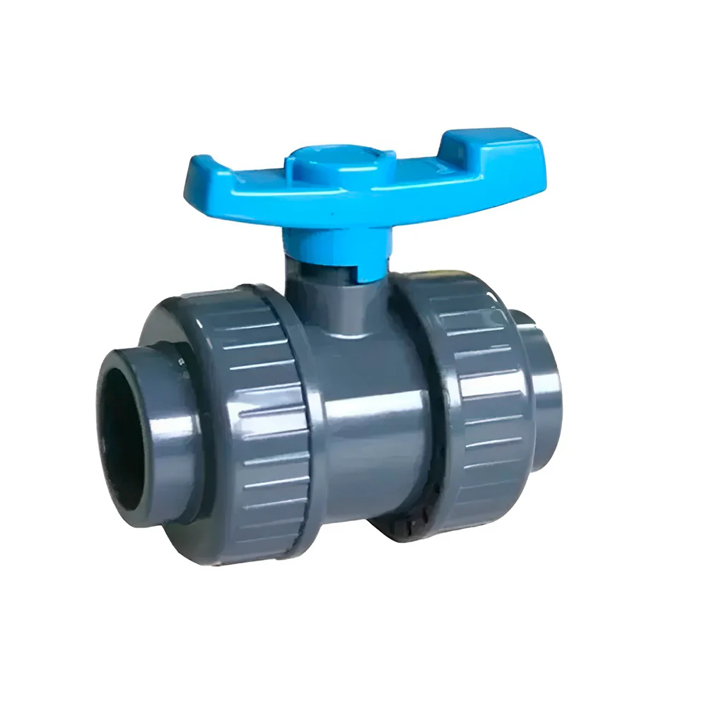 Valvula Esfera Pvc CE80 Doble Union